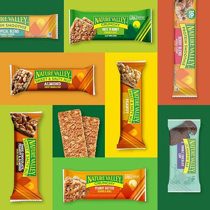 Nature Valley Protein Chewy Bars, Peanut Butter Dark Chocolate, 20 Count, 28.4 oz