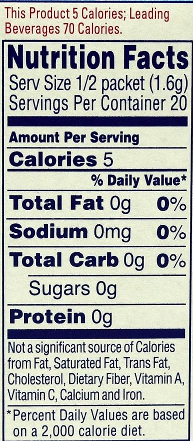 Crystal Light On The Go Citrus With Caffeine Drink Mix, 10-Packet Box (Pack of 8)