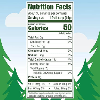 Black Forest Stretch Island Fruit Strips, Raspberry, 0.5ounce Strips (Pack of 30)