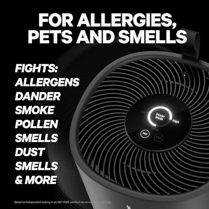 PuroAir 130i Smart Air Purifier for Home Large Rooms - Covers Up To 600 Sq Ft - Filters Up To 99.9% of Pollutants, Smoke, Pollen, Dust - Quiet Air Filter - Air Purifiers for Bedroom