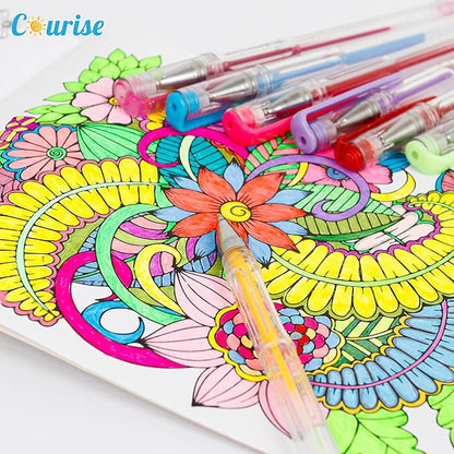 108 Unique Colors Gel Pen Set