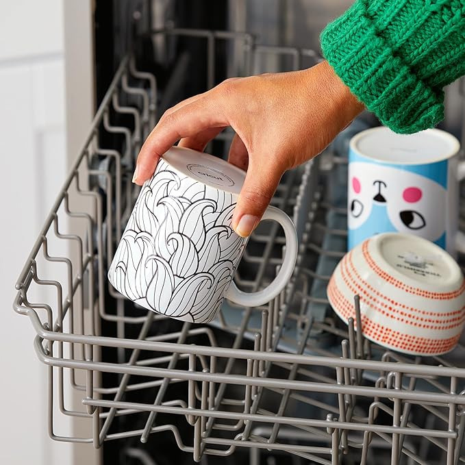 Cricut Ceramic-Coated Mugs, 15 Oz, 36 Count, White - Dishwasher & Microwave Safe, Compatible with Cricut Mug Press & Infusible Ink, Ideal for Crafts and Printing
