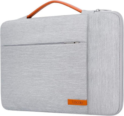 Lacdo 360° Protective 16 Inch Laptop Sleeve Case for 16 Inch HP Lenovo ASUS Acer Dell Laptop/HP Pavilion Envy/Lenovo ThinkPad IdeaPad/Acer Swift/ASUS Vivobook/Dell Computer Bag, Gray