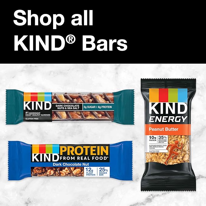 KIND Minis Healthy Snack Bar, Peanut Butter Dark Chocolate, 3g Protein, Gluten Free Bars, 0.7 OZ, (80 Count)