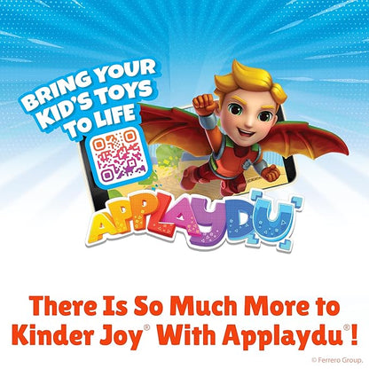Kinder Joy Eggs, Bulk 15 Count, Treat Plus Toy, Sweet Creams and Chocolatey Wafers, Individually Wrapped, 10.5 oz