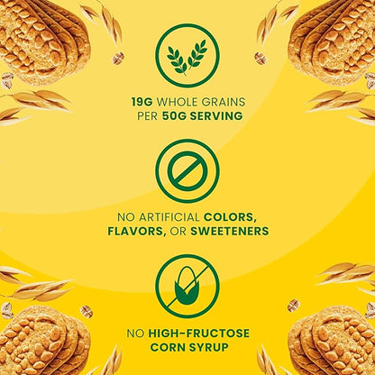 belVita Breakfast Bars Biscuits, Golden Oat, 30 Total Packs, 6 Boxes (4 Biscuits Per Pack)