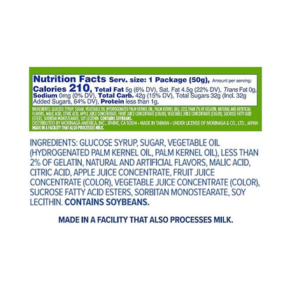 HI-CHEW Green Apple Sticks, 15-Pack, Soft & Chewy Candy, 1.76oz Each, Bulk Candy Individually Wrapped - Made with Immensely Juicy Fruity Flavors