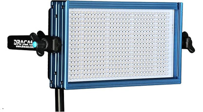 Dracast Pro Series LED1000 Bi-Color LED 2 Light Kit with V-Mount Battery Plates and Light Stands