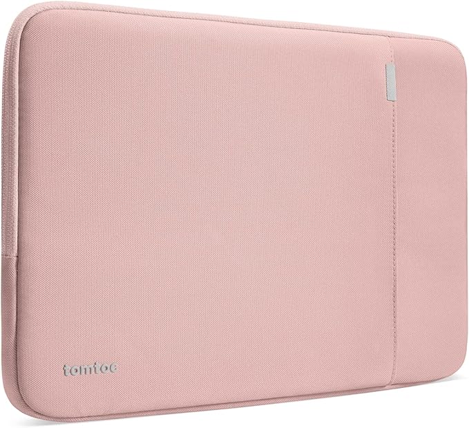 tomtoc 360 Protective Laptop Sleeve for 14-inch MacBook Pro M5/M4/M3/M2/M1 Pro/Max A3434 A3112 A3401 A3185 A2992 A2918 2025-2021, Water-Resistant Case Bag with Accessory Pocket for 13.8 Surface Laptop