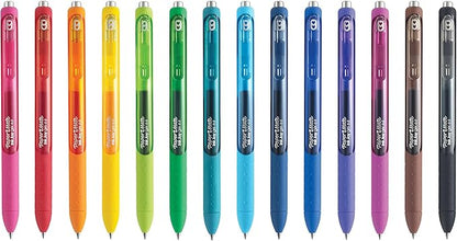 Paper Mate InkJoy Fine Point Assorted Gel Pens, Enjoy Smudge-Free Writing with Quick Dry Ink, 8 Pack