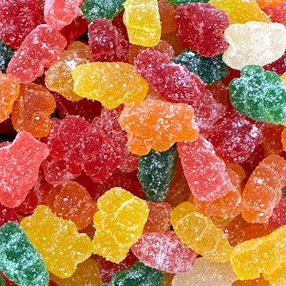 Irresistibly Delicious Sour Gummy Bears -1.5 lbs Lusciously Flavorful Soft & Chewy Sour Candy Snack, Fruity Flavor Assortment-Great for Kids and Adults of All Ages(24 oz)