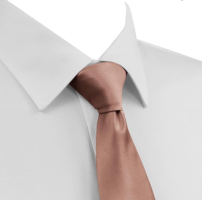 Dibi Solid Color Ties for Men, Formal Mens Ties, Neck Tie, Classic Tie for Boys Women Teens, Wedding Business Costume Necktie
