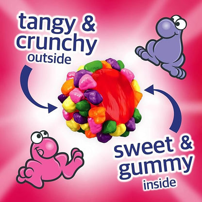 Nerds Gummy Clusters Candy, Rainbow, Resealable 18.5 Ounce Big Bag (Pack of 2)
