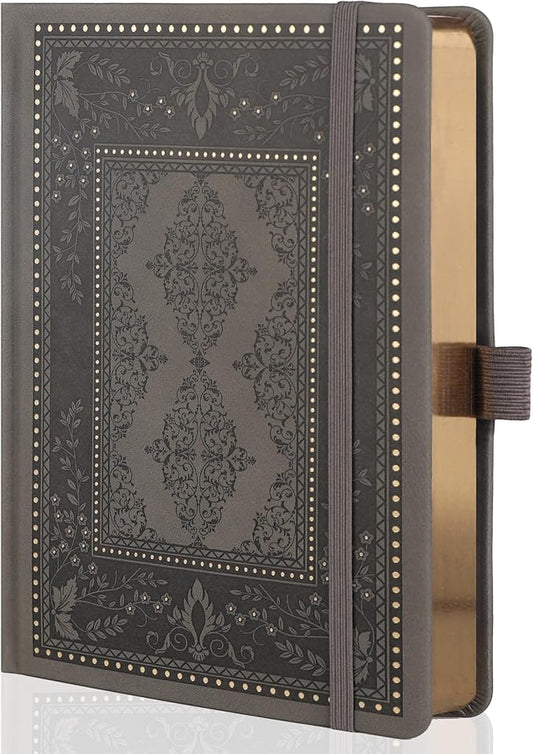TIEFOSSI Dot Journals for Women Men, Dot Journals for Writing Women, 160gsm Thick Paper, 190 Numbered Pages, for Planner Organization