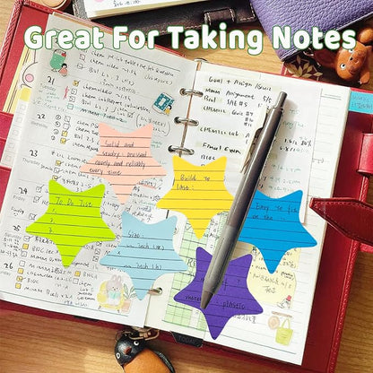 Lined Post It Notes,Small Post It Notes,Sticky Notes with Lines for Office Supplies(8PCS)