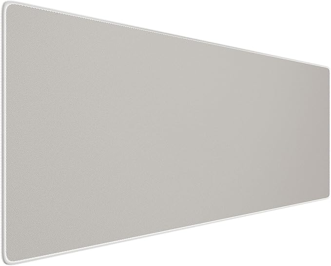 Waterproof Large Gaming Mouse Pad with Durable Stitched Edges, Non-Slip Rubber Base, Grainy Jacquard Mouse Mat Desk Pad for Home Office Gaming, 27.6"x11.8"x0.12", Matte Beige