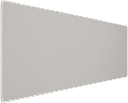 Waterproof Large Gaming Mouse Pad with Durable Stitched Edges, Non-Slip Rubber Base, Grainy Jacquard Mouse Mat Desk Pad for Home Office Gaming, 27.6"x11.8"x0.12", Matte Beige