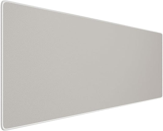 Waterproof Large Gaming Mouse Pad with Durable Stitched Edges, Non-Slip Rubber Base, Grainy Jacquard Mouse Mat Desk Pad for Home Office Gaming, 31.5''x11.8''x0.12'', Matte Beige