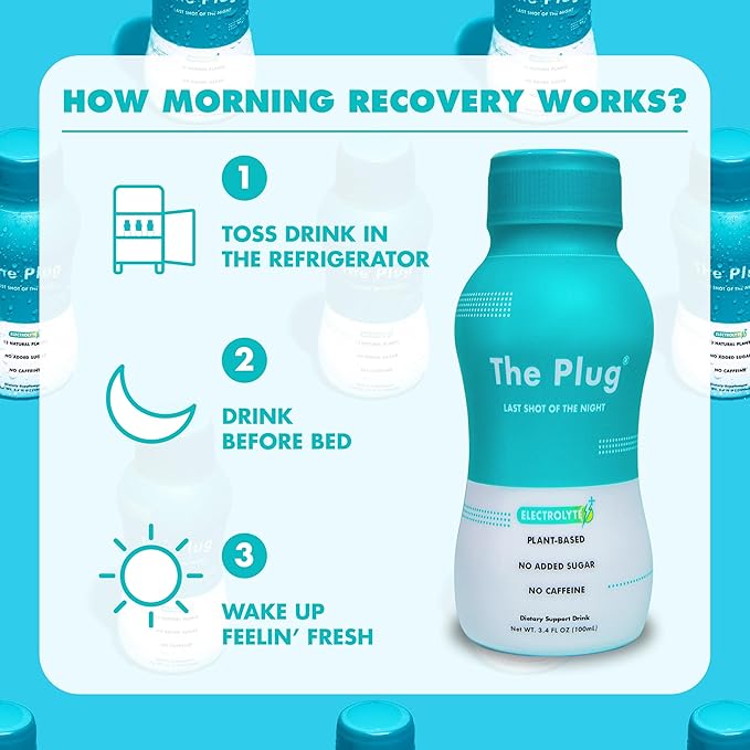 The Plug Liver Cleanse & Detox Drink | Organic Herbal Liquid Supplement with Electrolytes, Superfruits & Plant-Based Nutrients | Supports Hydration, Energy, Immunity & Liver Health