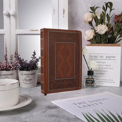TIEFOSSI Dot Journals for Women Men, Dot Journals for Writing Women, 160gsm Thick Paper, 190 Numbered Pages, for Planner Organization