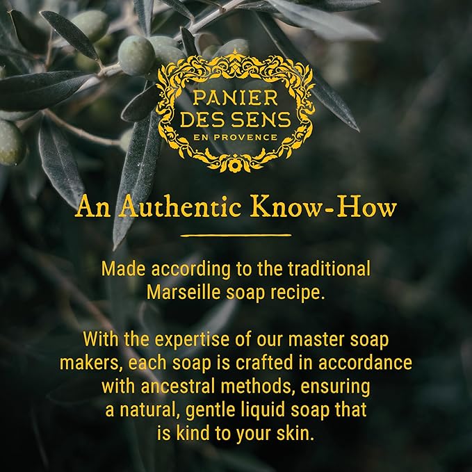 Panier des Sens - Liquid Hand Soap Refills – Orange Blossom Foaming Hand Soap Refill – French Coconut Oil Moisturizing Hand Wash - Kitchen & Bathroom Hand Wash- Soft Soap Refill 96% Natural - 34 Floz