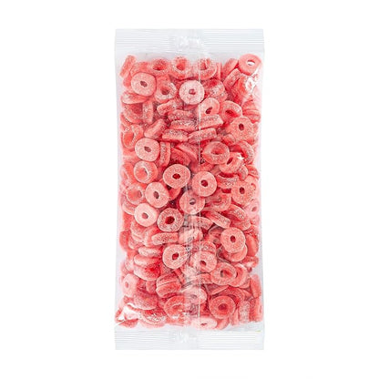 Kervan Candy Bebeto Watermelon Rings - Fruity, Soft, Sweet & Sour Gummy Candy Bulk for Kids, Gift Snacks and Parties - Watermelon Ring Gummies Big Party Size Bag (5 lbs)