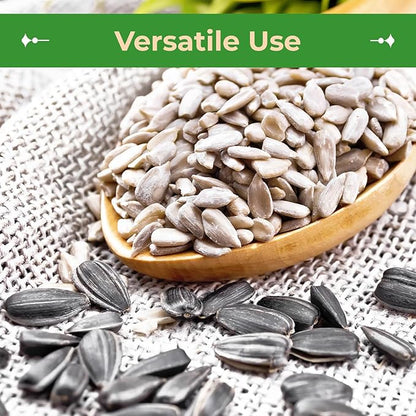 Sincerely Nuts Organic Sunflower Seed Kernels Raw (No Shell) (5lb bag) | Nutritious Antioxidant Rich Superfood Snack | Source of Protein, Fiber, Essential Vitamins & Minerals | Vegan and Gluten Free