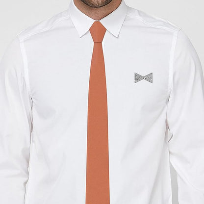 Men's Oxford Matt Neckties Solid Color for Adults Tuxedo Classic Design, by Bow Tie Hosue