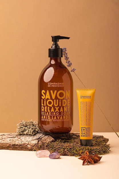 Compagnie de Provence Savon de Marseille Apothicare Liquid Soap, Anise Lavender, 10 Fl Oz Plastic Pump Bottle