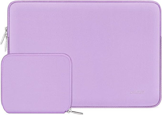 MOSISO Laptop Case 13 inch, 13 inch Laptop Sleeve Bag Compatible with MacBook Air 13 M4 M3 M2 M1 2025-2018 / Pro 13 M2 M1 2025-2016, Neoprene Computer Sleeve Bag with Small Case, Purple