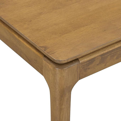 NTC Mingle Console Table 47" – Modern Desk with Drawer, Water & Heat Resistant Tabletop, Teak Look
