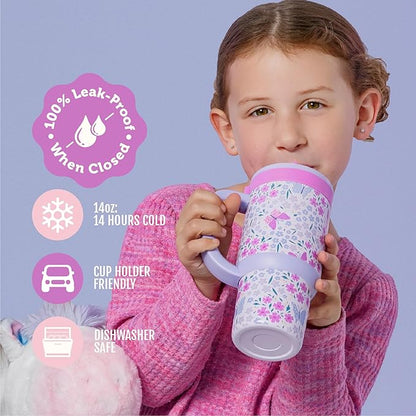 Ello Oasis 14oz Stainless Steel Tumbler - Winging It