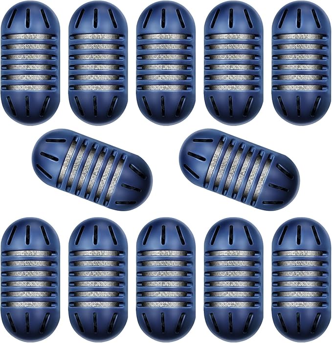 isinlive Demineralization Cartridge for HoMedics Ultrasonic Humidifiers: 12-Pack Demineralization Cartridges Filter Replacement, Filters Mineral Deposits, Prevents Hard Water Build-Up, Purifies Water