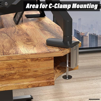 L Shaped Standing Desk with USB Charging Port & 4 Drawers,63 x 55 inch Electric Adjustable Height Corner Stand Up Desks with Keyboard Tray & Storage,Sit Stand Computer L Desk for Gaming Office