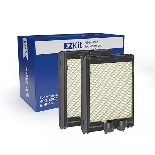 AprilAire H445EZ1 Humidifier Filter/Water Panel Assembly Replacement Kit for AprilAire Whole-House Humidifier Models: 400, 400A, 400M (2-pack)