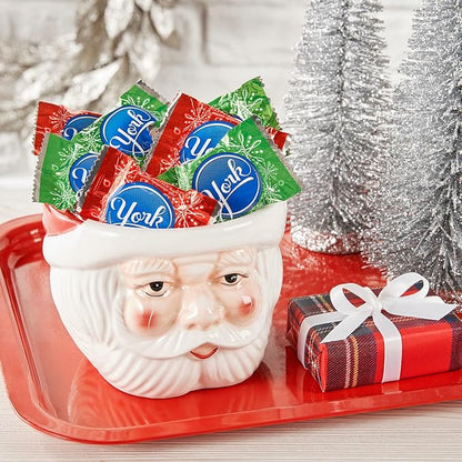 YORK Dark Chocolate Peppermint Patties Snowflakes, Christmas Candy Bag, 16 oz (Pack of 2)