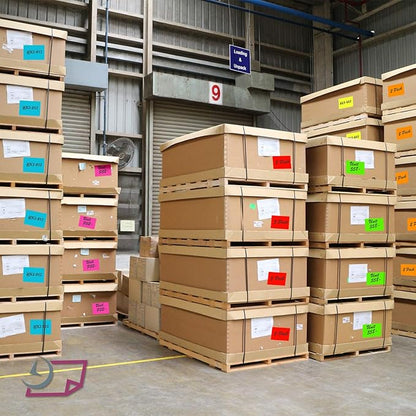 NextDayLabels 500 Rectangle Stickers (3" x 5") - Color Coding Labels Roll - Moving Labels for Boxes, Colored Inventory Stickers for Packing, Organizing, and Storage (Olive)