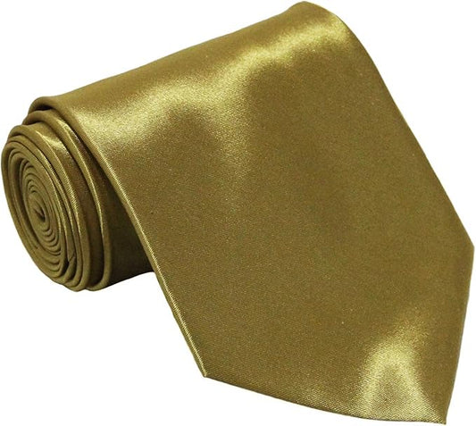 Soophen Mens Necktie 3.75" Tie Solid Color Ties