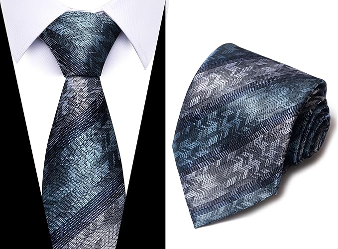 Tie For Men Necktie Woven Jacquard Neck Ties Set 6 PCS