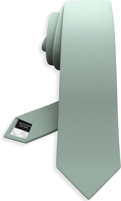 Men's Oxford Matt Neckties Solid Color for Adults Tuxedo Classic Design, by Bow Tie Hosue