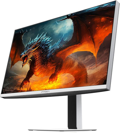 INNOCN 27" 2K QHD 2560 x 1440P 320Hz Monitor, Gaming Console Ready, Mini-LED Precisely Dimming, Monitor for Mac, HDR1000, 1ms, MPCS/ULL, FPS, HDMI 2.1, DP, Speaker, Pivot Adjustable Stand - GA27T1M