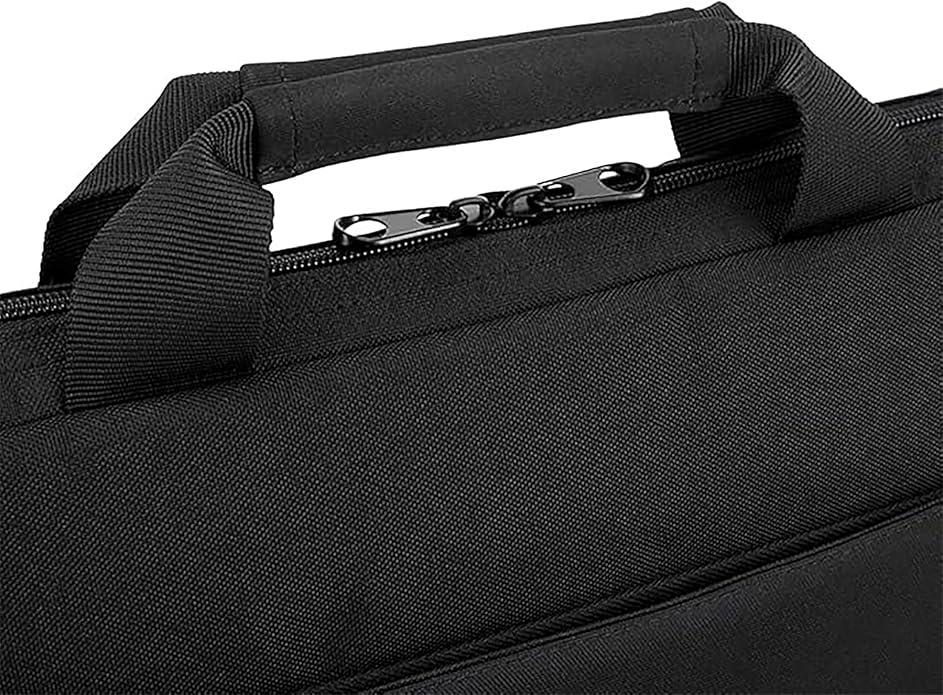 Lenovo Laptop Shoulder Bag T215 15.6 inch - Black- Slip Laptop Compartment - Front Zippered Pocket - Adjustable Strap