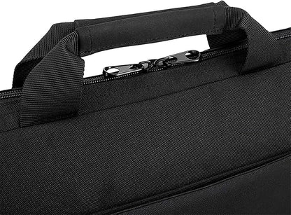 Lenovo Laptop Shoulder Bag T215 15.6 inch - Black- Slip Laptop Compartment - Front Zippered Pocket - Adjustable Strap