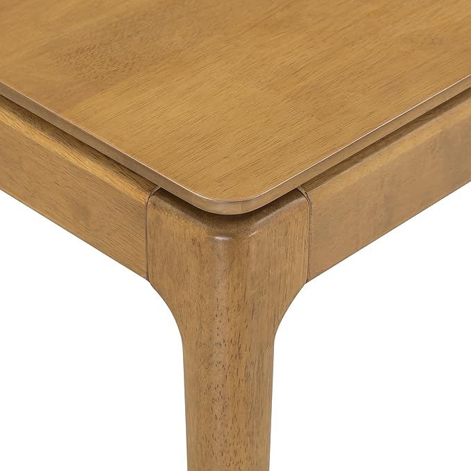 NTC Mingle Console 47 Inch Modern Design, Rectangular Dinner Table for Dining Room, Living Room Furniture, Effortless Assembly - Teak Look