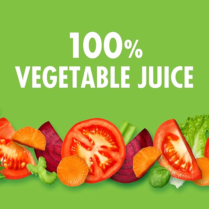 V8 Low Sodium Original 100% Vegetable Juice, 11.5 fl oz Can (24 Pack)