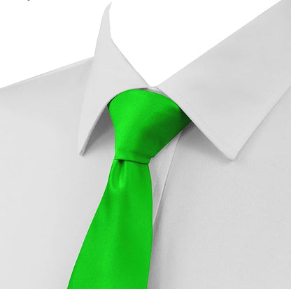 trilece Ties for Men - Men's Solid Color Ties - Formal Neckties for Men - Neck Tie for Man
