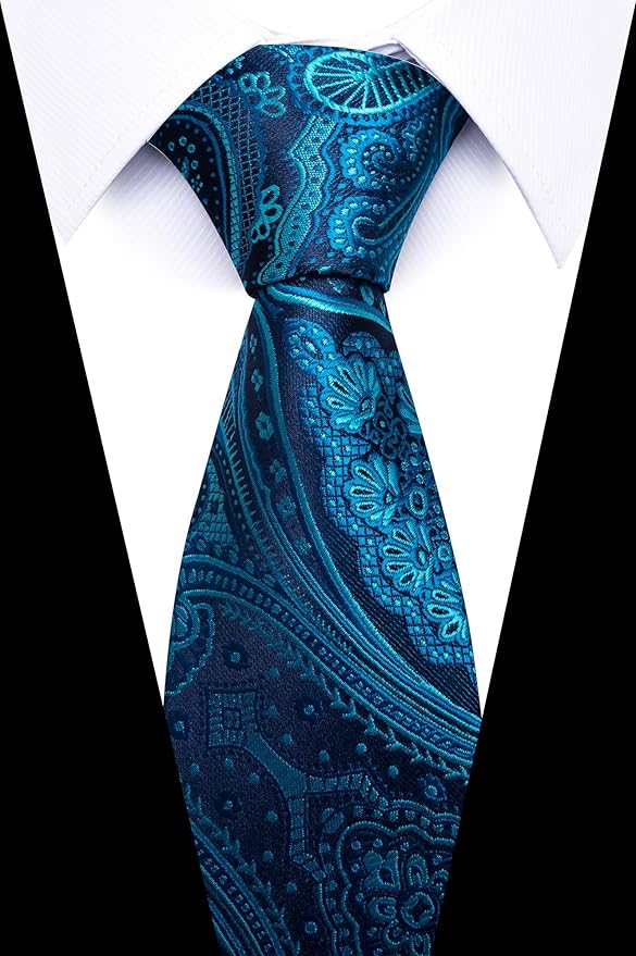 Tie For Men Necktie Woven Jacquard Neck Ties Set 6 PCS
