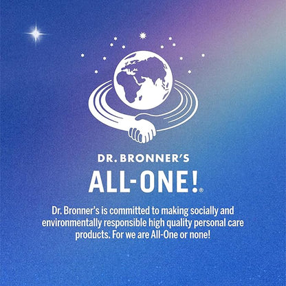 Dr. Bronner's Magic Soap-Pure-Castile Liquid Refill (Peppermint, 32 ounce, 2-Pack) - Regenerative Organic Certified Oils, For Body, Hair, Laundry, Pets & Dishes, Concentrated, Vegan, Non-GMO