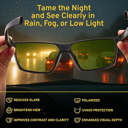 Titan Gaming Glasses, Anti Blue Light Glasses Men, UV400 Protection Blue Light Blocking Glasses for Computer Eye Strain
