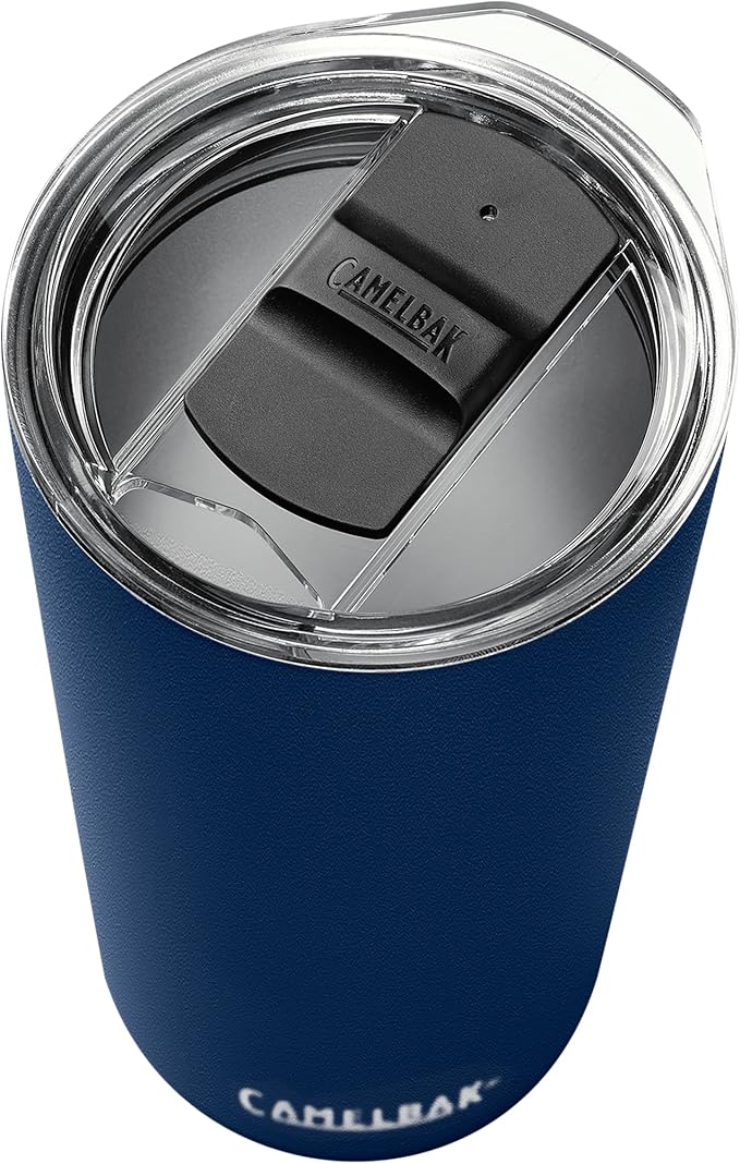 CamelBak Horizon 20oz Tumbler - Insulated Stainless Steel - Tri-Mode Lid - Navy